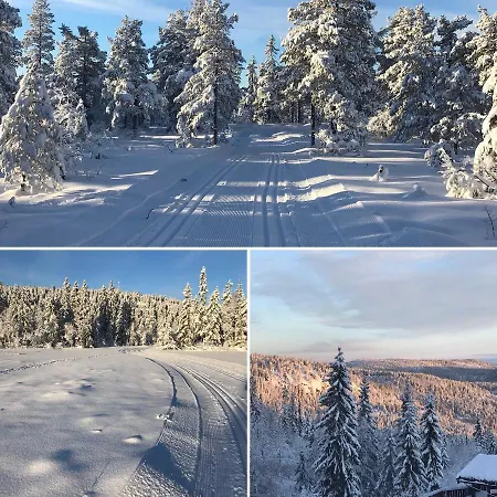 Middagslia - At Skrim With Amazing View Дом отдыха Omholt