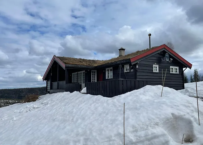 Middagslia - At Skrim With Amazing View Ferienhaus