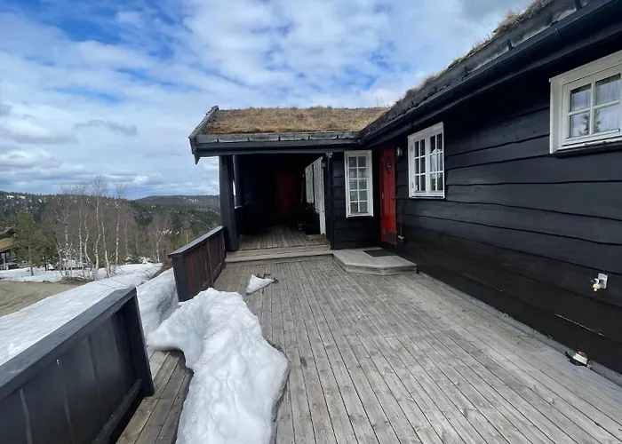 Middagslia - At Skrim With Amazing View Ferienhaus *